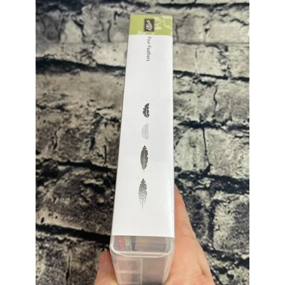 Stampin Up FOUR FEATHERS Stamp Set & FEATHERS Die Set - Picture 7 of 15